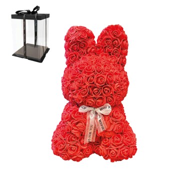Beauty And The Beast Bunny Red Roses